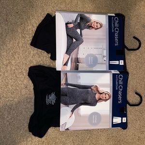 black shirt & black leggings